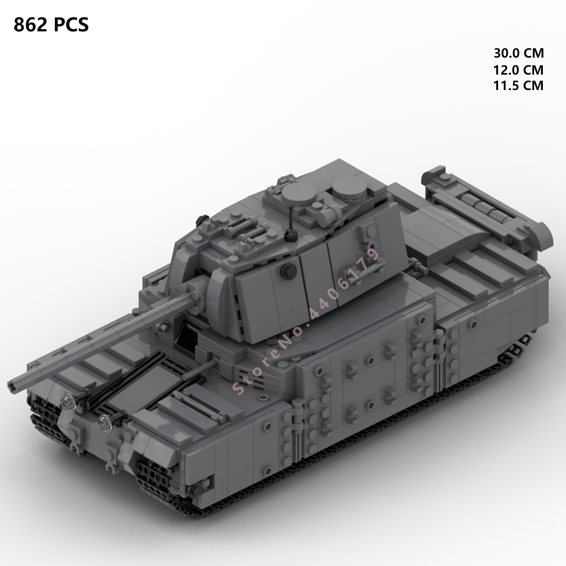 Lego Compatible Military Tank - Décennie s de construction de véhicules