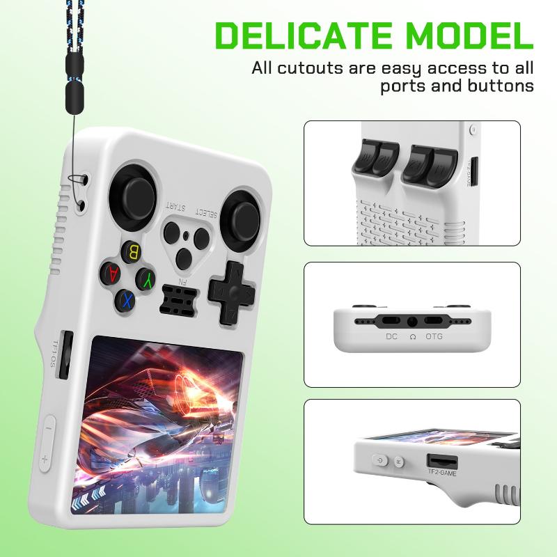 Retro Handheld Game Console R36S - Étui de protection en silicone pour