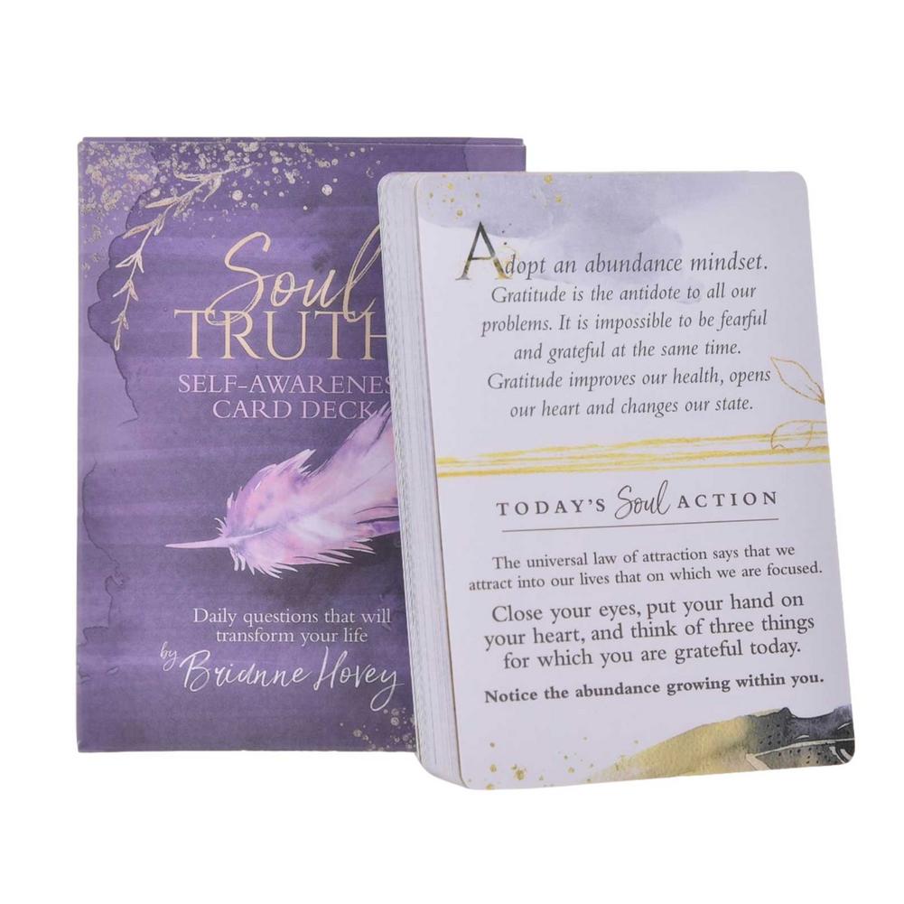 Tarot Cards Deck With Guidebook - Jeu de cartes de sensibilisation à