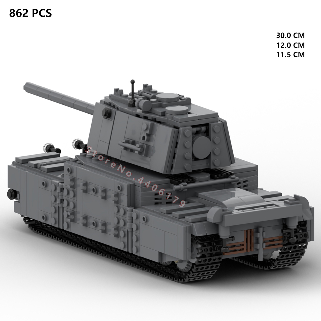Décennie s de construction de  - Lego Compatible Military Tank avis et prix