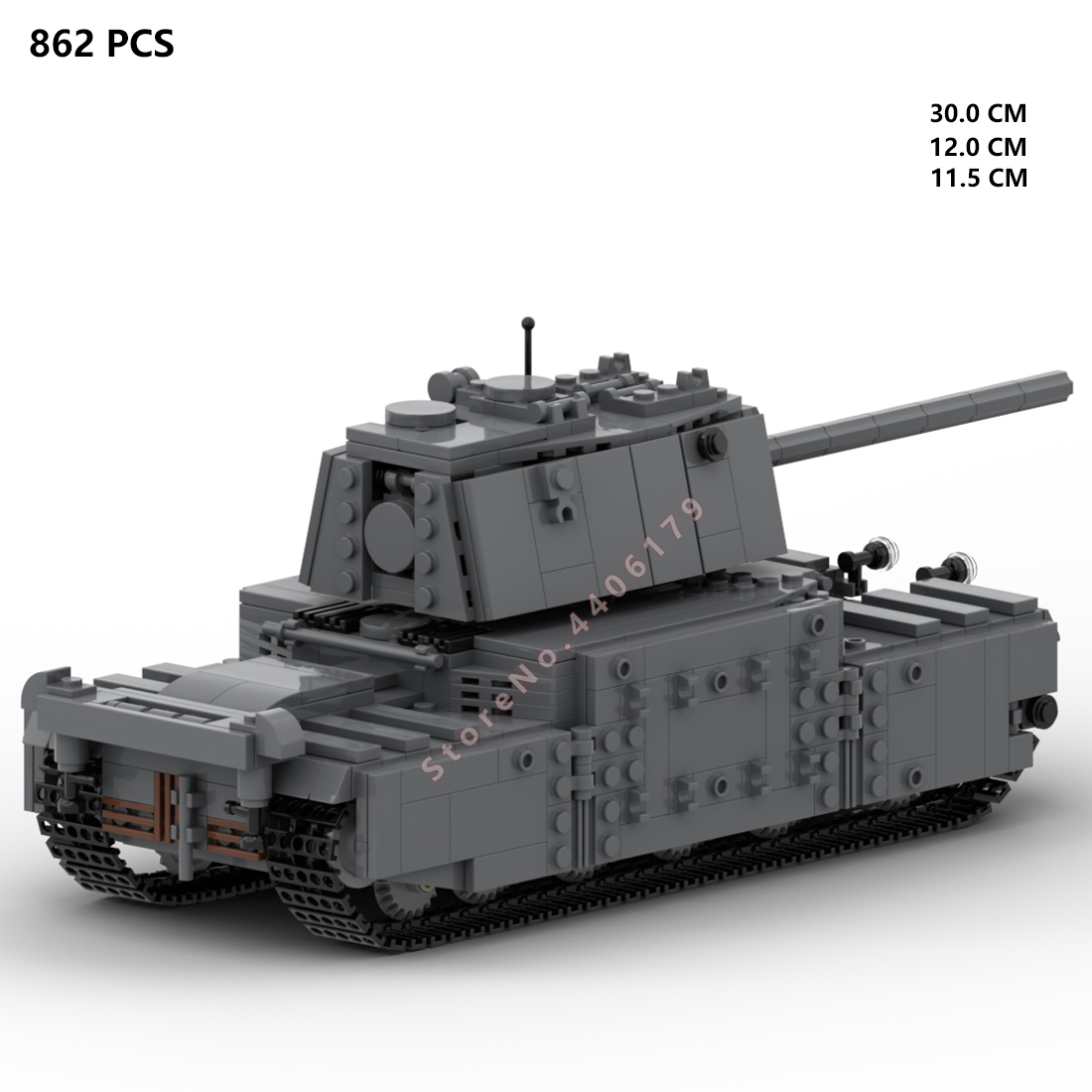 Décennie s de construction de  - Lego Compatible Military Tank avis et prix
