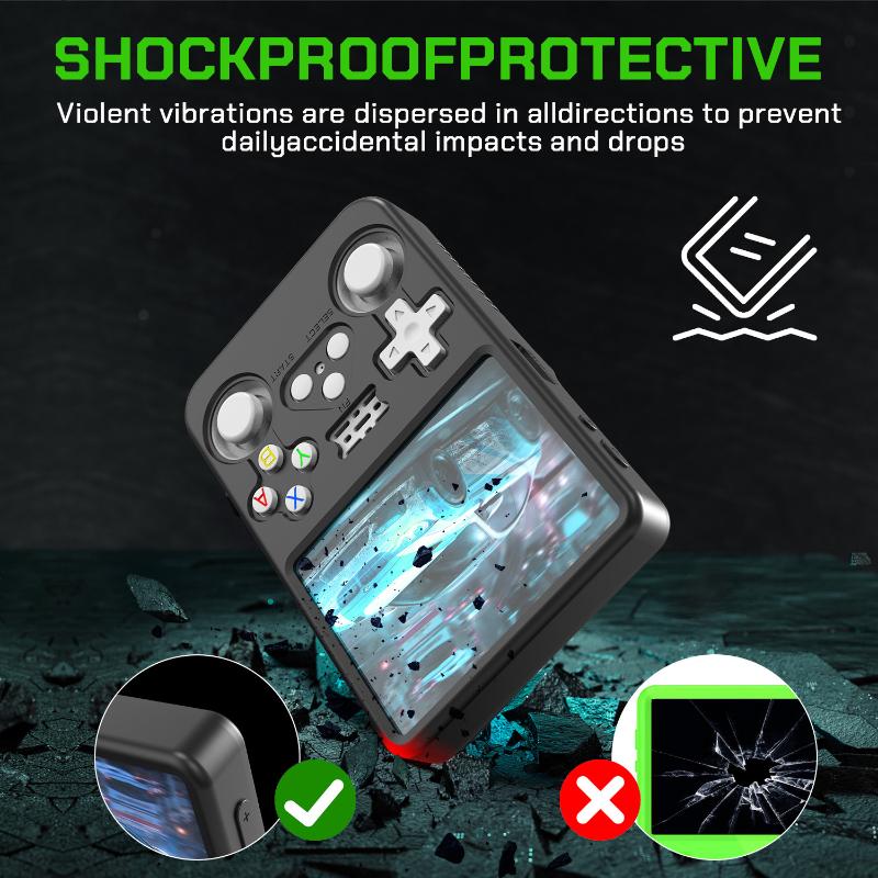 Étui de protection en silicone - Retro Handheld Game Console R36S avis et prix