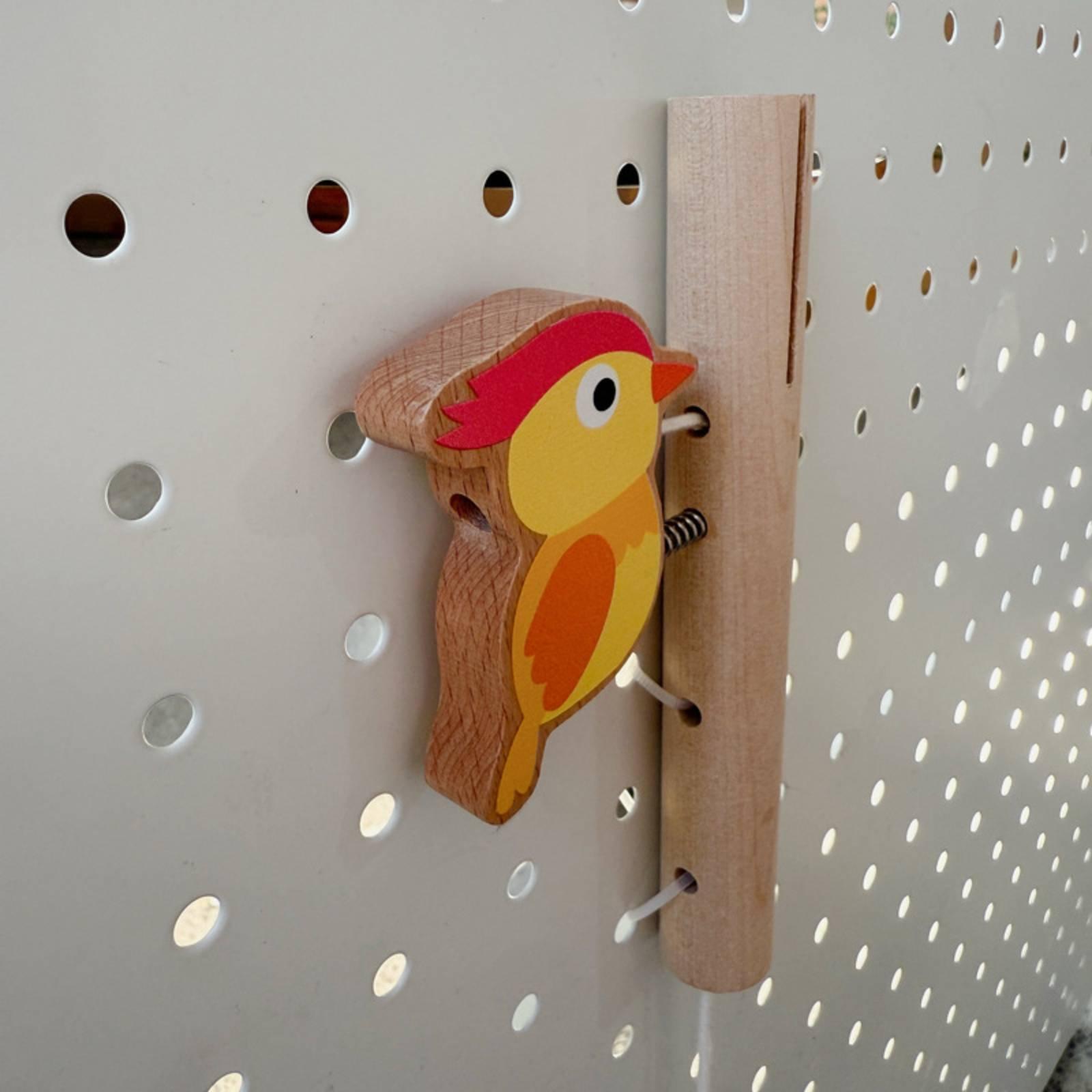 Tableau d'activités en bois av - Montessori Wooden Busy Board Toddler avis et prix