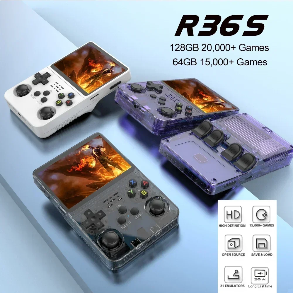 Console de jeu Portable R36S 1 - Retro Handheld Game Console R36S avis et prix