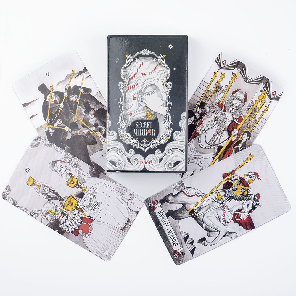 Cartes de tarot Secret Mirror  - Tarot Cards Deck With Guidebook avis et prix