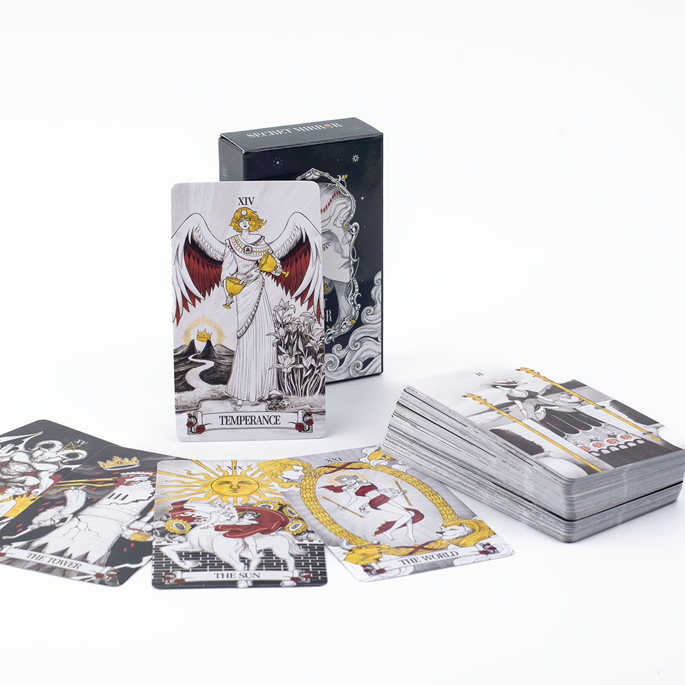 Cartes de tarot Secret Mirror  - Tarot Cards Deck With Guidebook avis et prix