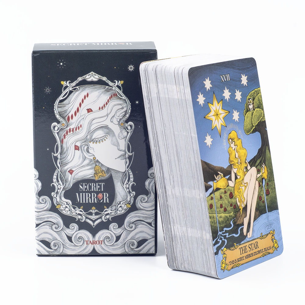 Cartes de tarot Secret Mirror  - Tarot Cards Deck With Guidebook avis et prix